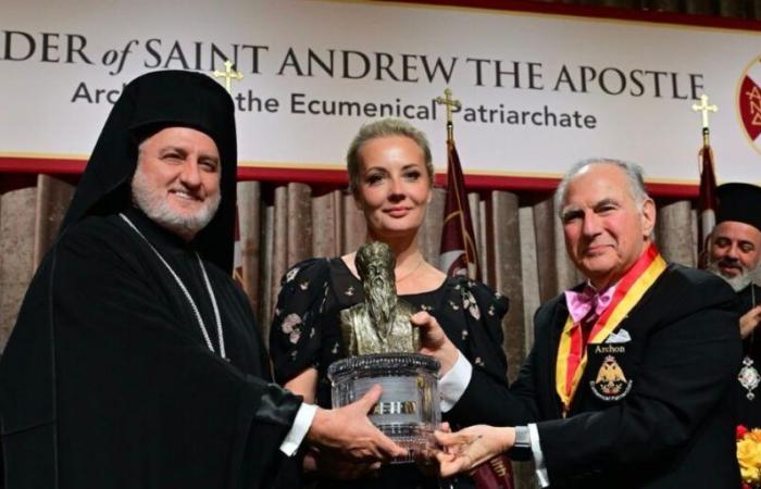 Yulia Navalnaya honored with the 2024 Athenagoras Human Rights Prize by the Archons of the Ecumenical Patriarchate