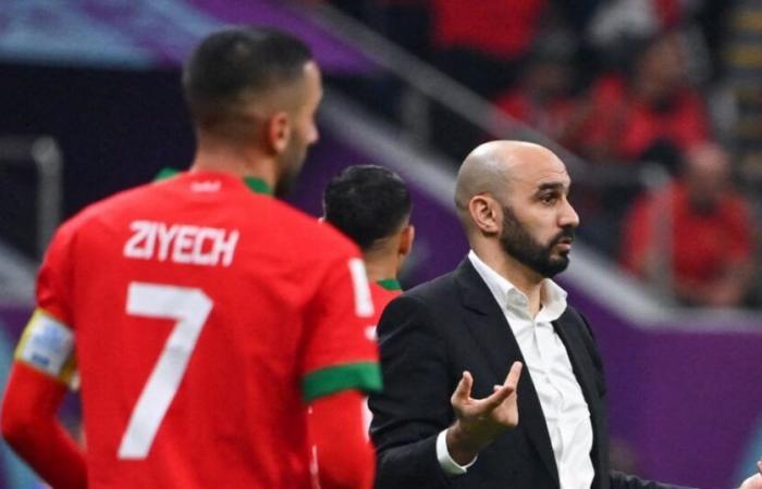 Walid Regragui will meet Hakim Ziyech