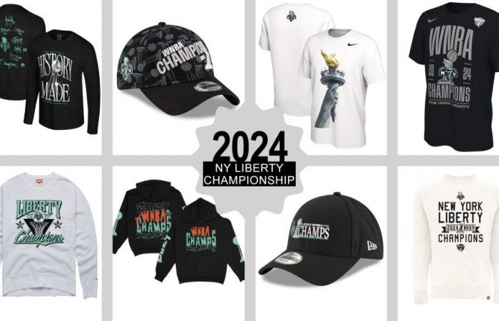 How to buy NY Liberty WNBA Championship gear, NY Liberty hat, shirt