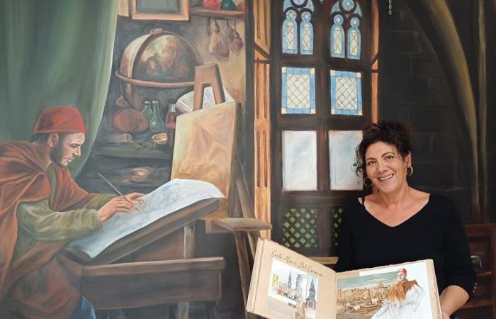 From the smile of the Mona Lisa to Clermont-Ferrand, Sonia Privat’s new travel diary in the footsteps of oil painting