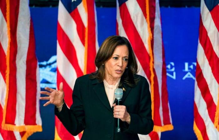 For Kamala Harris, Donald Trump “debases” the position of president