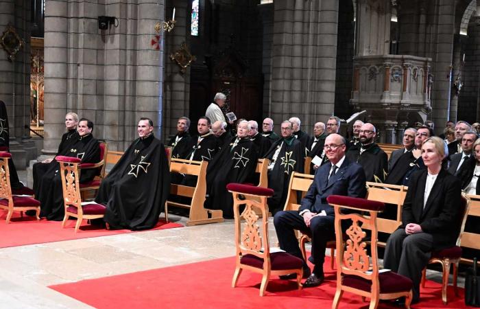 Prince François d’Orléans invests his sister-in-law Naomi into the order of Saint Lazare in Monaco