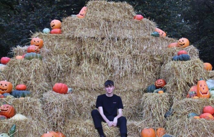 at 22, Gary orchestrates the Halloween attraction at Saint-Cloud park