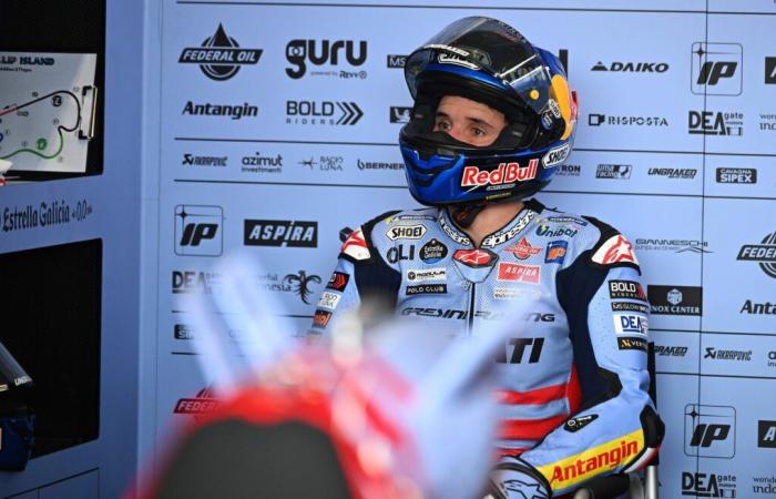 MotoGP, Australia J3, Alex Marquez (Ducati/15): “after so many falls it’s not easy to regain confidence”