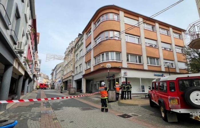 Moselle. A building threatens to collapse in downtown Forbach: Rue Nationale blocked