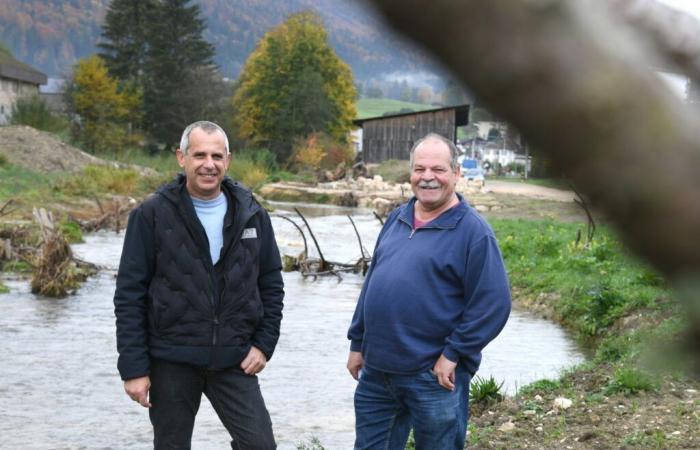 À Court, the Birse changes its face to protect the village from floods