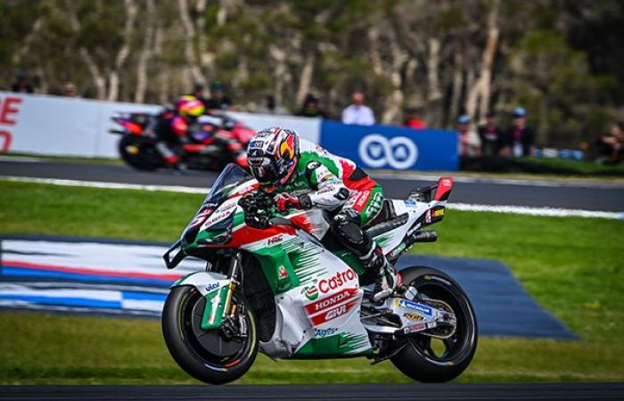 MotoGP, Australia J3, Johann Zarco (Honda/12): “we are back in the race”