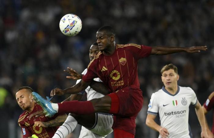 Serie A football match: Roma vs. Inter Milan-Xinhua