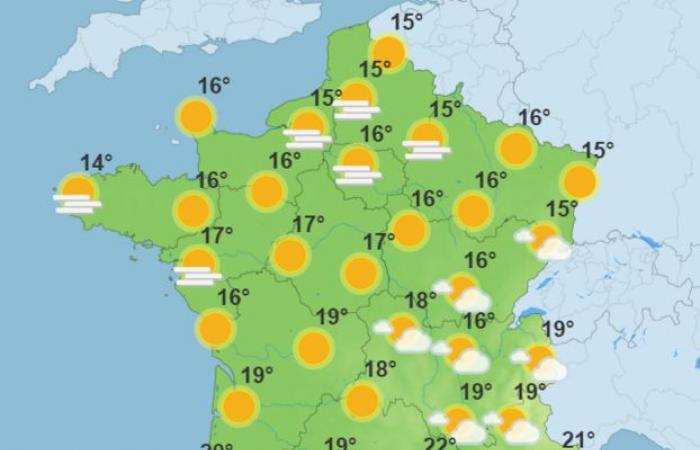 Mild weather, before the cool and rain: the weather of the week in France