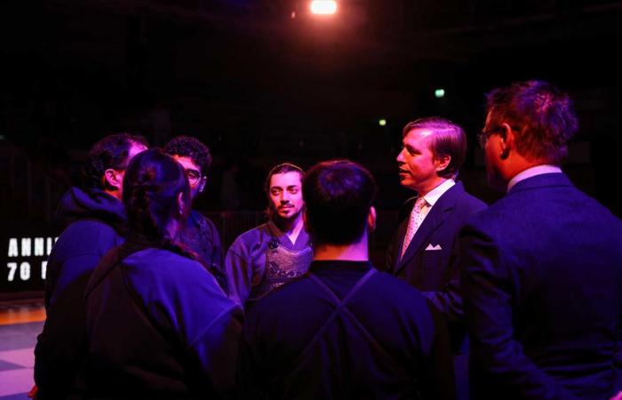 Prince Louis of Luxembourg discovers 17 disciplines at Martial Arts Night