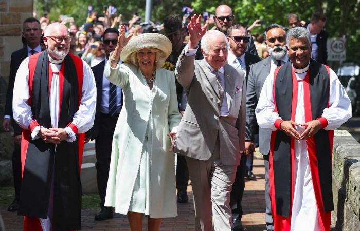 King Charles III heads to Sunday service in Sydney for first official outing to Australia