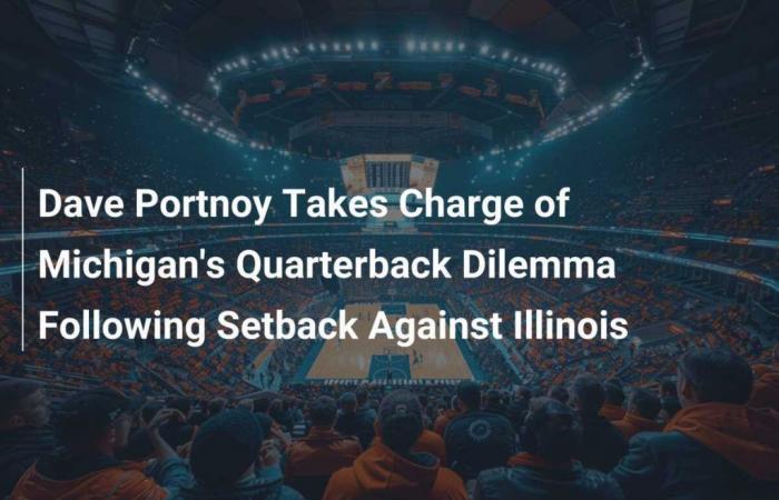 Dave Portnoy Takes Charge of Michigan’s Quarterback Dilemma Following Setback Against Illinois