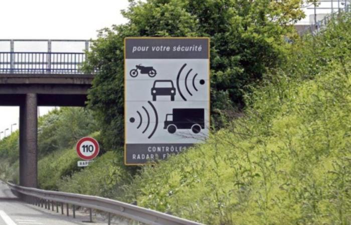 Motorists flashed by a radar the day before their passage