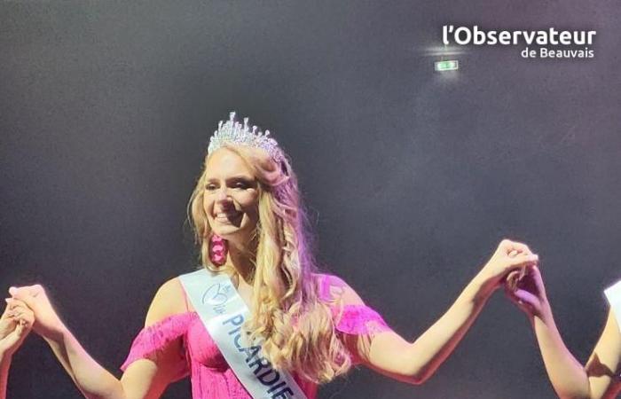 after Miss Oise, Marina Przadka is crowned Miss Picardie 2024 in Beauvais