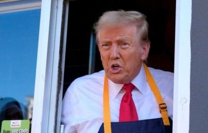 Democratic Rep. comments on Trump’s McDonald’s appearance in real time