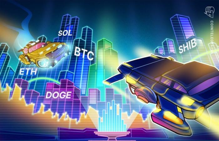 Bitcoin price rally above $70K could supercharge ETH, SOL, DOGE and SHIB