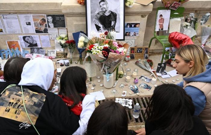 hundreds of fans gathered in Paris to pay tribute to Liam Payne