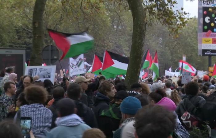 In the capital, thousands of demonstrators demand a ceasefire