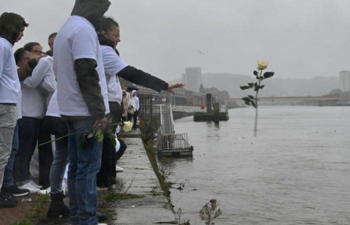 White march after the death of Owen in Rouen: “It could be my son”