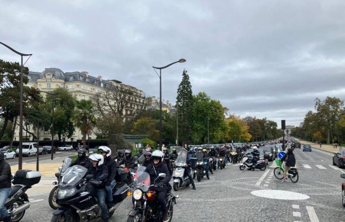 in Paris, the end of the inter-queue arouses concern among bikers