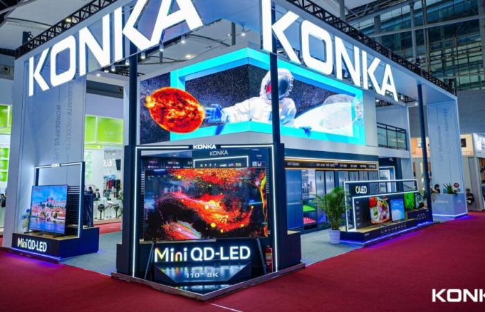 Konka 110A8 touted as world’s best-lit 110-inch 8K TV