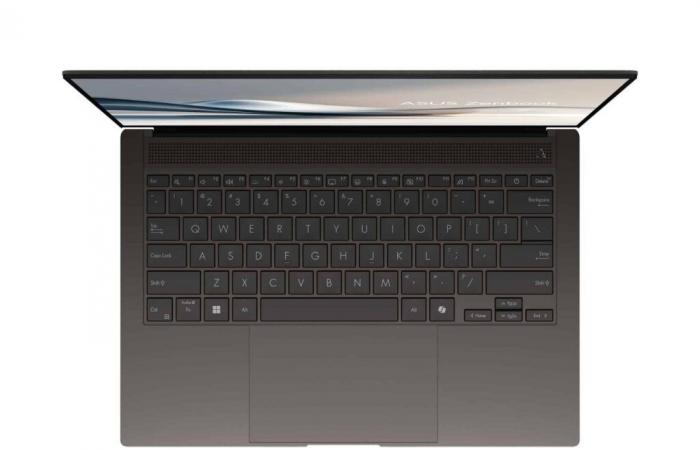 New €1699 Asus ZenBook S 14 UX5406SA-DRPV041W, Ultrabook 14″ 2.8K OLED nomadic 10h Lunar Ultra 7 258V Intel Arc RAM Wi-Fi 7 easy to carry