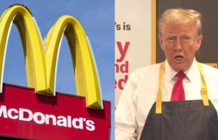 Democratic Rep. comments on Trump’s McDonald’s appearance in real time