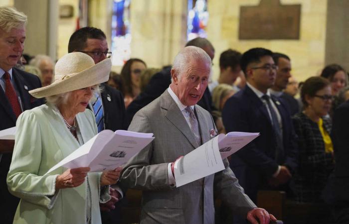 King Charles III heads to Sunday service in Sydney for first official outing to Australia