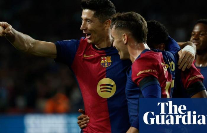 European football: Lewandowski brace inspires Barcelona rout of Sevilla | European club football