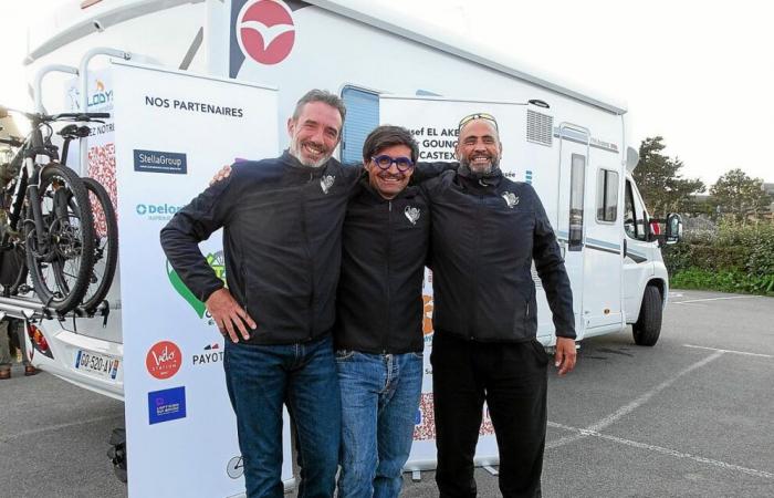 1,300 km by bike from Roscoff to Hendaye to raise awareness of cancer screening