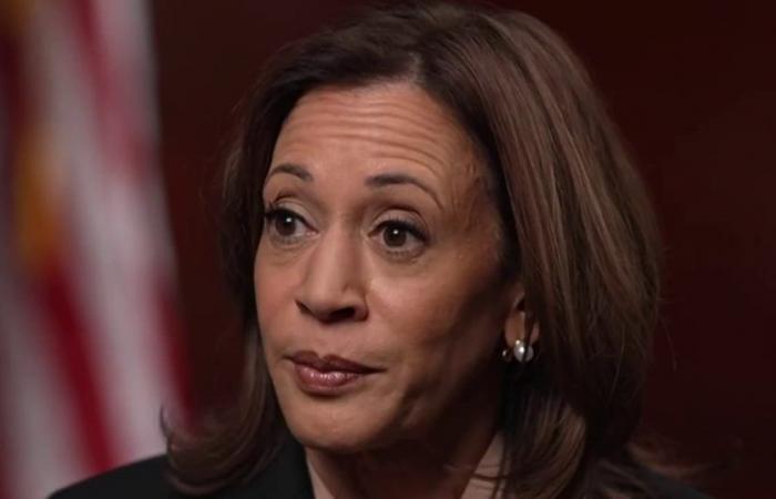 Kamala Harris says Trump “demeans the office”