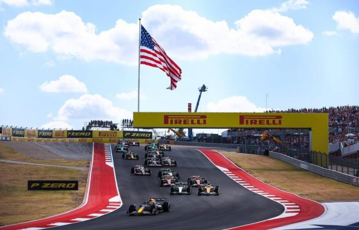 F1 – The starting grid for the 2024 United States GP