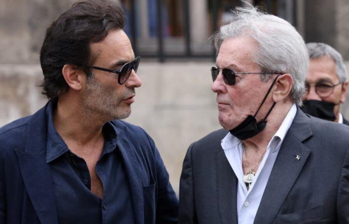 Anthony Delon speaks for the first time since his father’s death