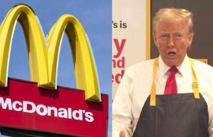 Democratic Rep. comments on Trump’s McDonald’s appearance in real time