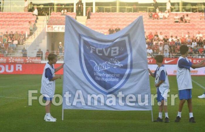 Villefranche reacts after racist insults during the match against Rouen