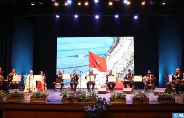 32nd Arab Music Festival: Colorful concert by the Moroccan musical group “crescendo”