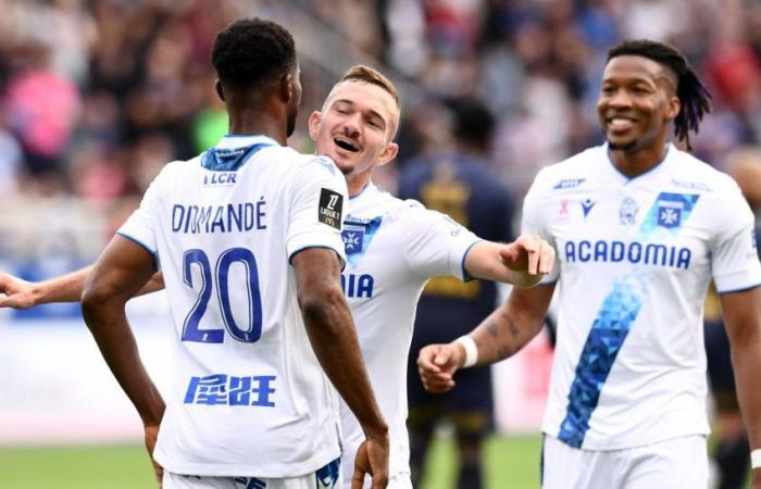 Auxerre ahead, Nice hanging on, Toulouse disappoints… the scores at the break