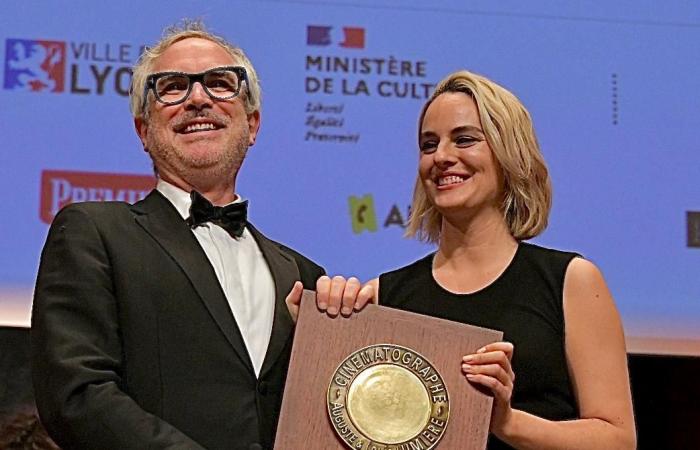 2024 Lumière Prize ceremony: Isabelle Huppert, gold medal