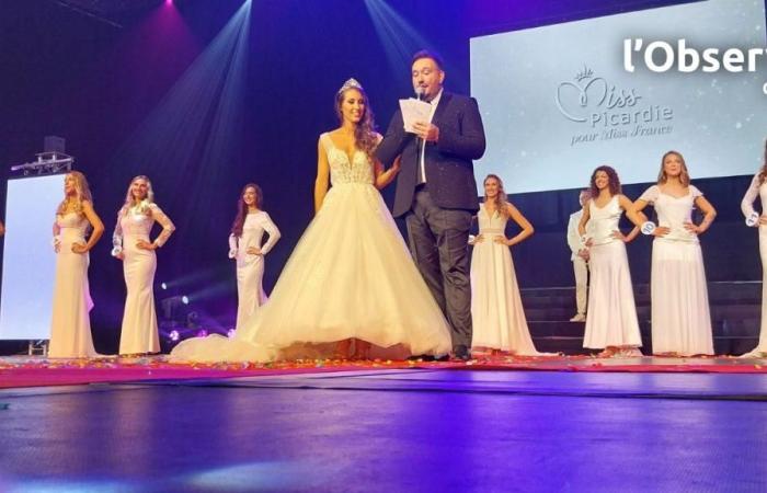 after Miss Oise, Marina Przadka is crowned Miss Picardie 2024 in Beauvais