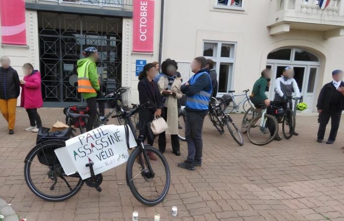 with pedagogy, the cyclists of Seine-et-Marne pay tribute to Paul