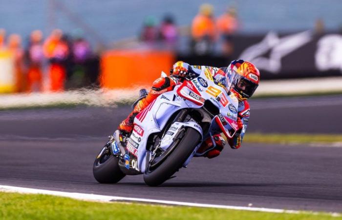 Australian Grand Prix – Marc Marquez leads Jorge Martin after a thrilling race