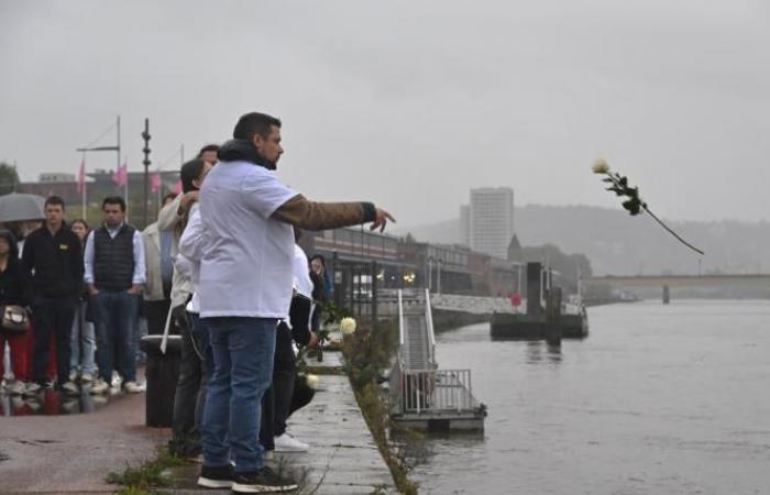 White march after the death of Owen in Rouen: “It could be my son”