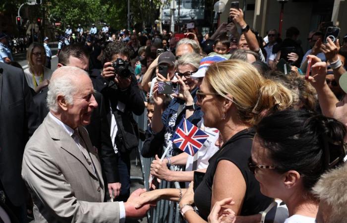 England’s King Charles ‘happy’ with his return to Australia