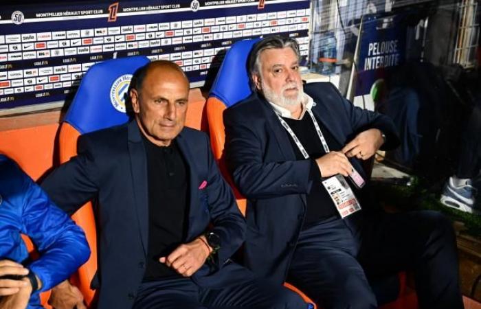 Laurent Nicollin announces that Michel Der Zakarian is no longer the coach of Montpellier (Ligue 1)