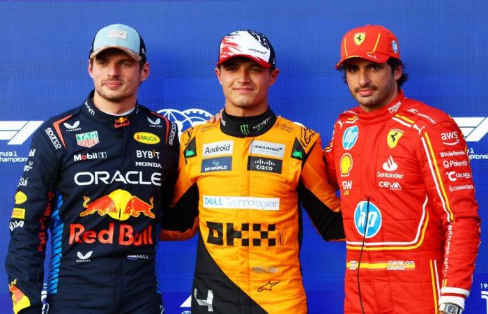 The F1 starting grid for the United States Grand Prix (updated)