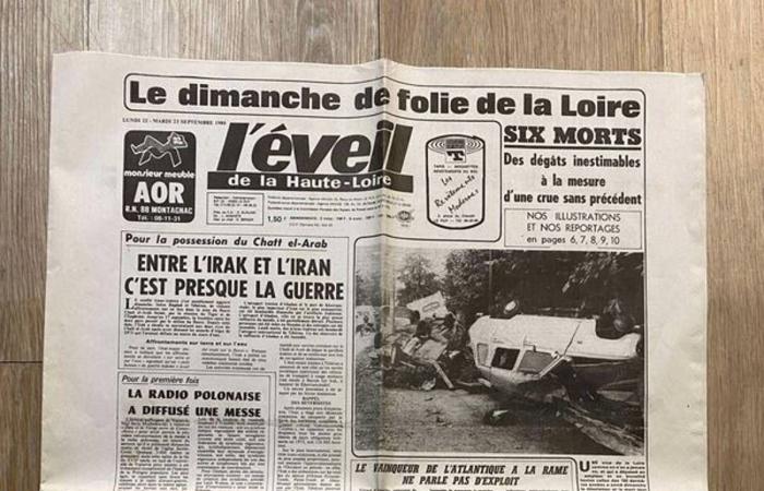 80 years of L’Éveil de la Haute-Loire: these most notable front pages of the newspaper