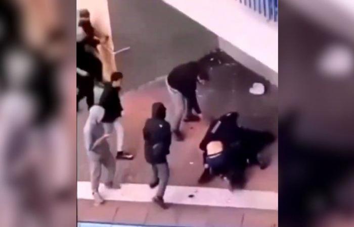 VIDEO. Projectiles thrown, investigation opened… what we know about the two police officers beaten during the arrest of a drug dealer in Marseille