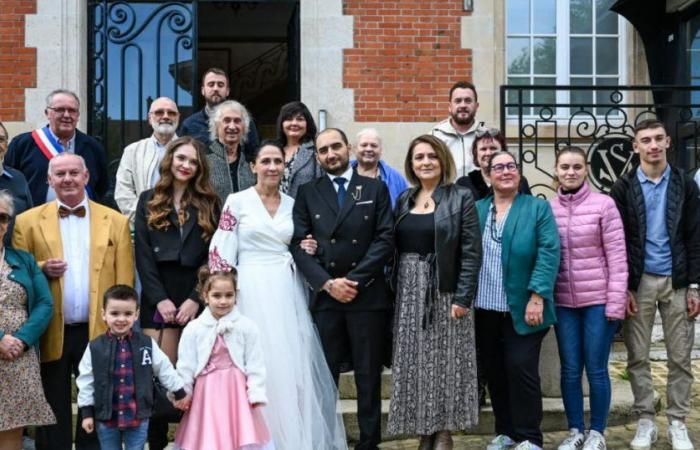 they get married two years after escaping the war