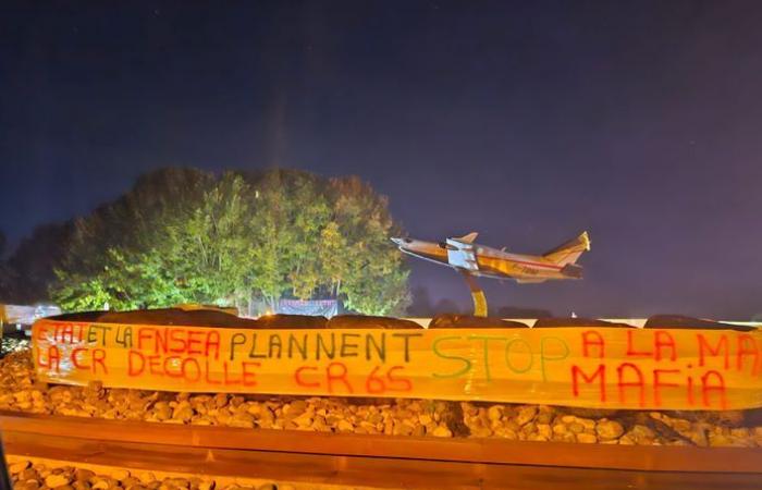 Banners on roundabouts, entrance to Rives et Eaux condemned, covered radars: Rural Coordination goes on the offensive in Tarbes