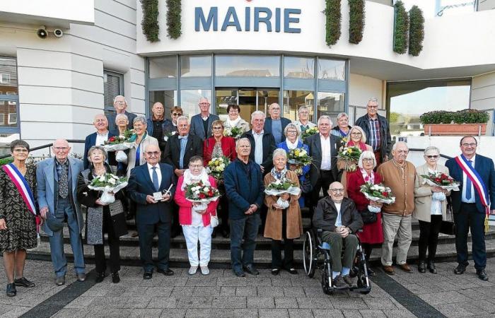 From gold to rosewood: fourteen couples celebrated at the town hall of Saint-Renan